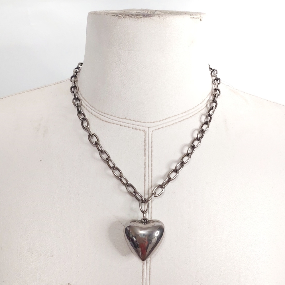 Silver Heart Necklace